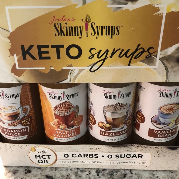 jordan’s Kitchen Jordans Skinny Syrups Keto W Mct No Artificial